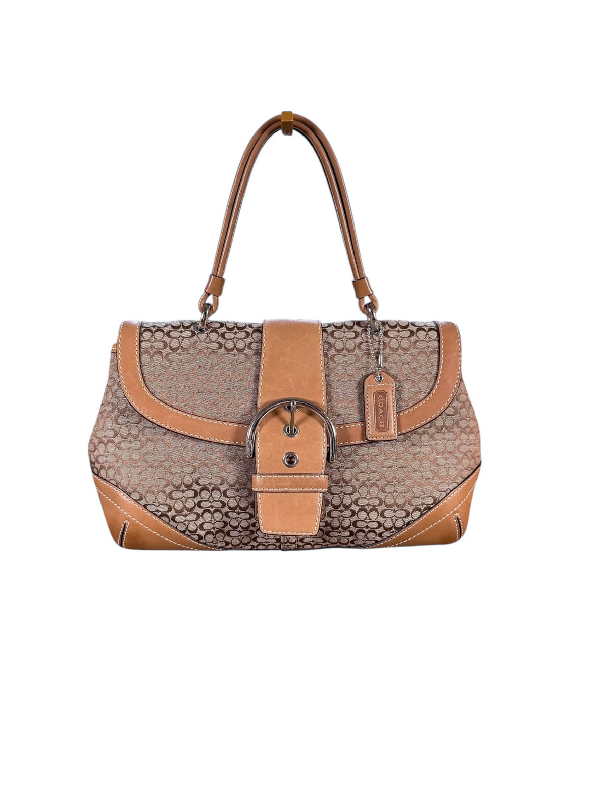 Vintage Coach Soho Signature Buckle Flap Bag (2004)