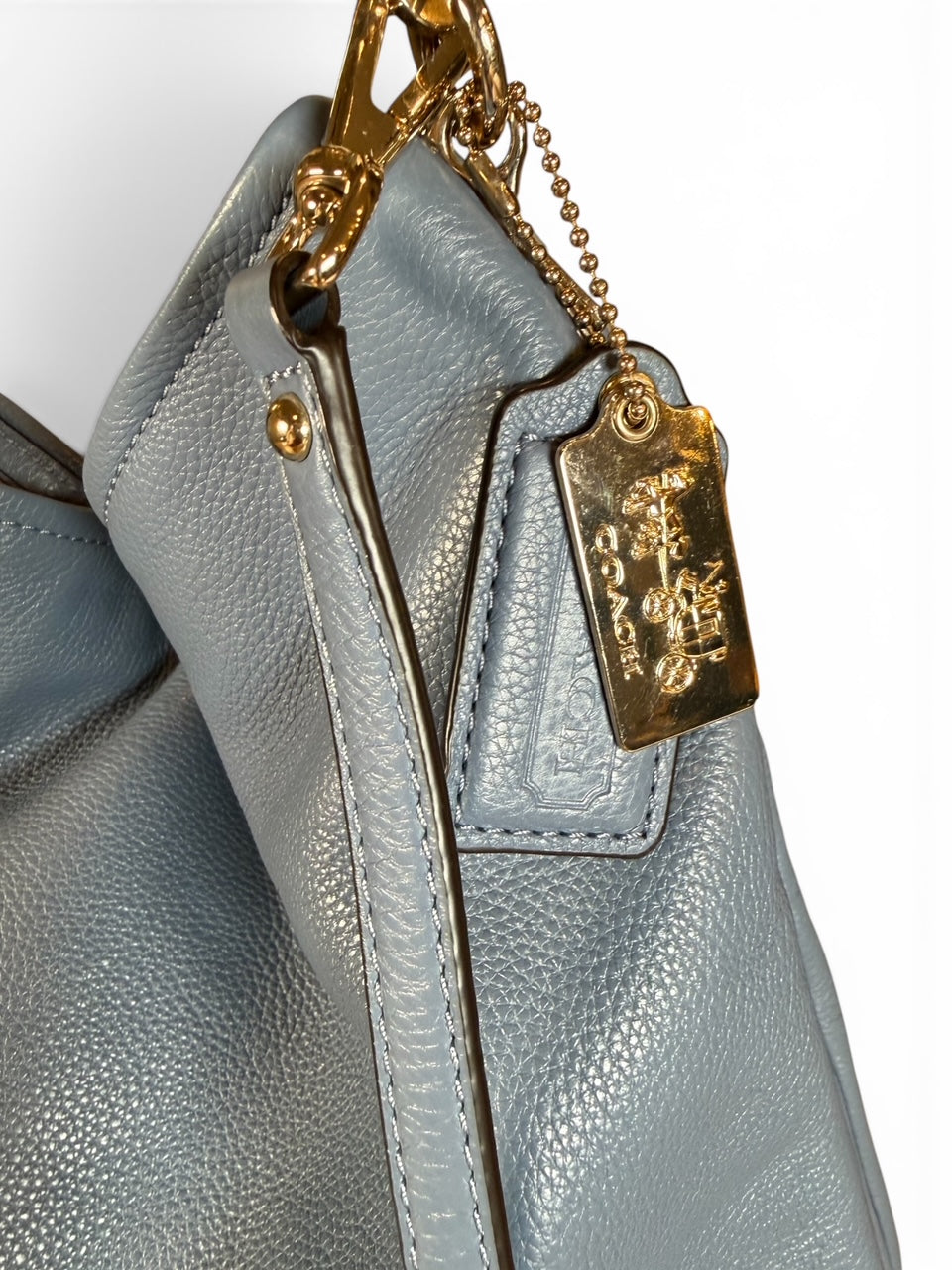 Coach Madison Pebbled Leather Hobo Bag (2013)
