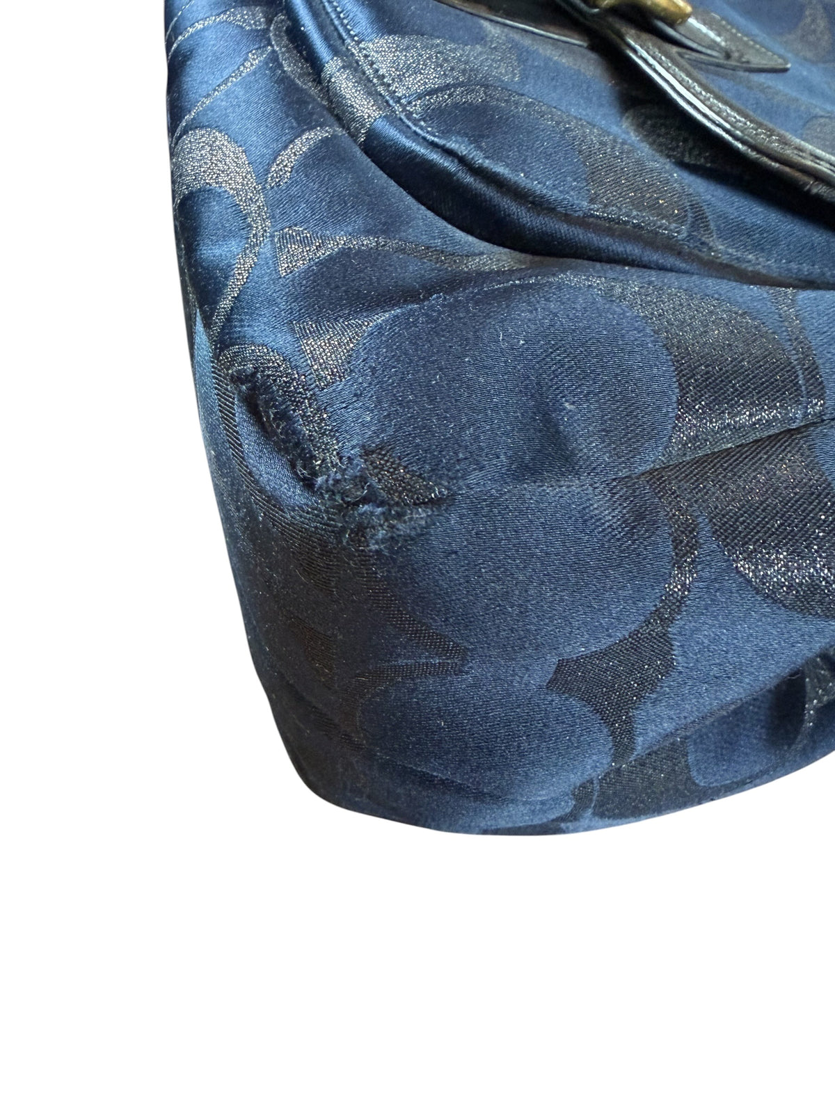 Coach Signature Metallic Campbell Shoulder Bag (2013)