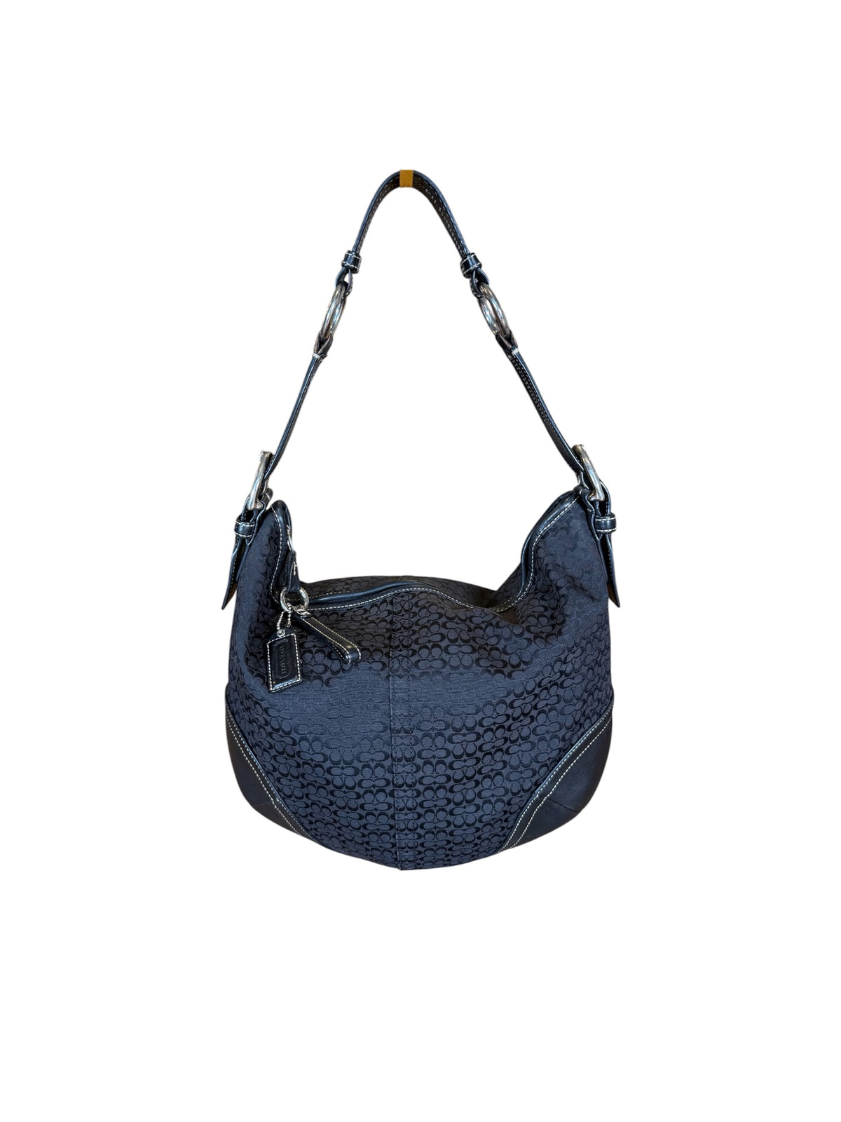 Vintage Y2K Coach Soho Signature Jacquard Hobo Bag (2004)