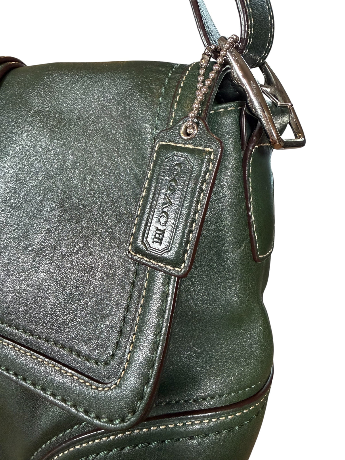 Coach Hampton Buckle Flap Shoulder Bag (2008)