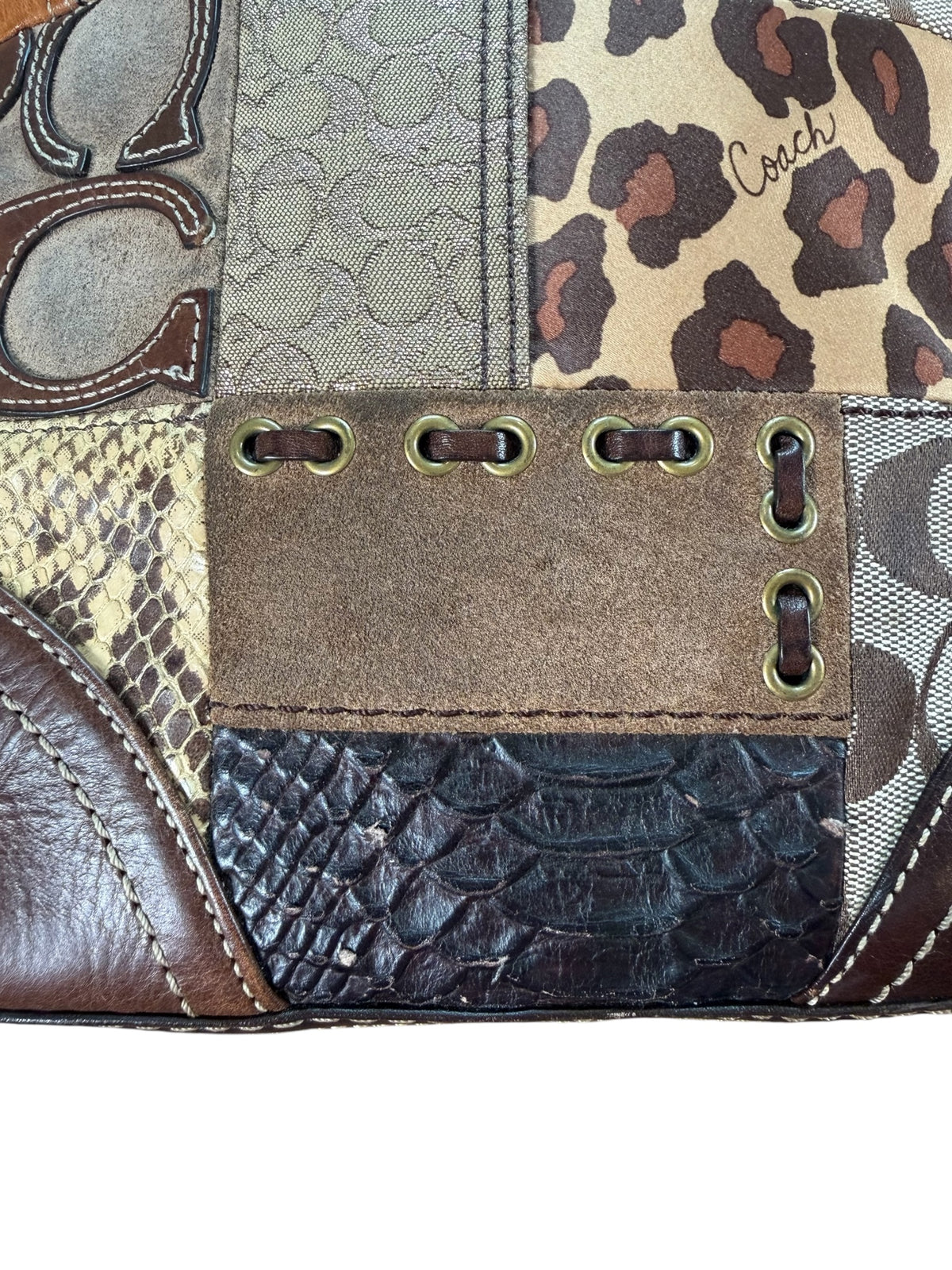 Coach Signature Patchwork Shoulder/Crossbody Bag (2007)