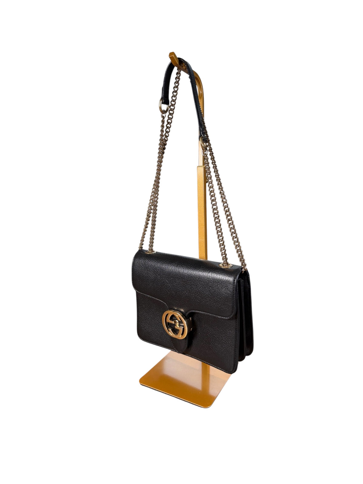 Gucci Interlocking G Crossbody Shoulder Bag