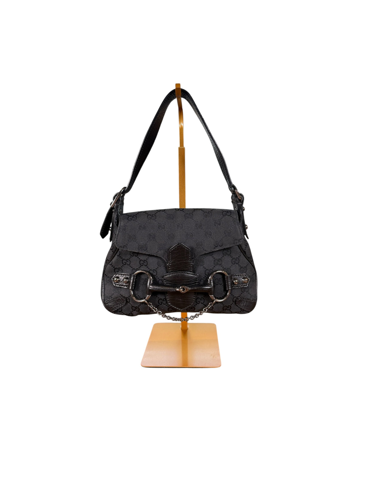 Vintage Gucci Horsebit Chain Shoulder Bag (2003)