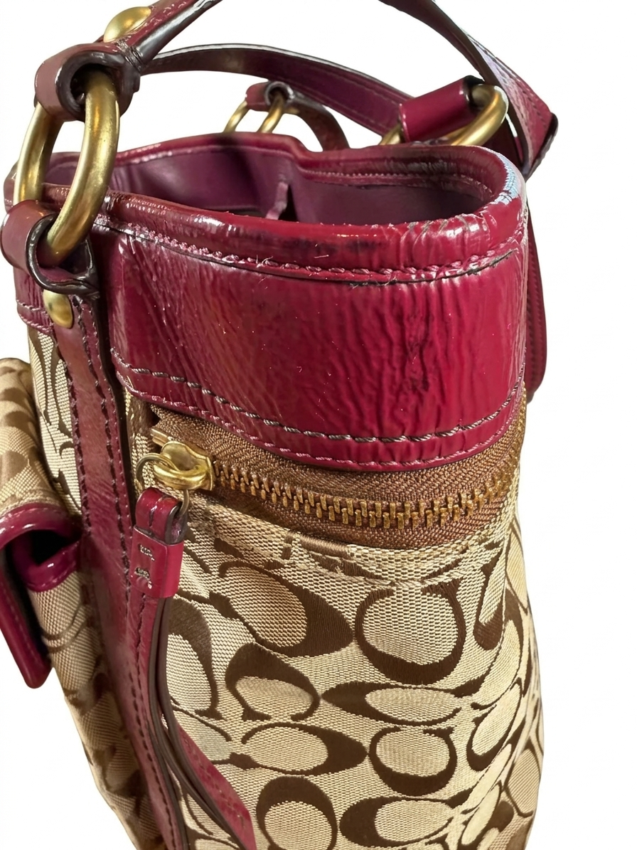 Coach Legacy 65th Anniversary Signature Turnlock Leather Shoulder Bag (2008)