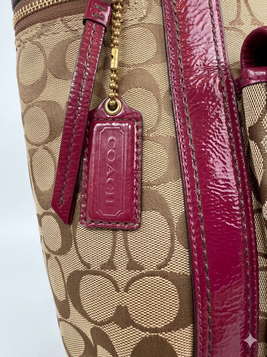 Coach Legacy 65th Anniversary Signature Turnlock Leather Shoulder Bag (2008)
