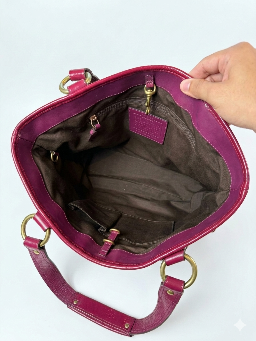 Coach Legacy 65th Anniversary Signature Turnlock Leather Shoulder Bag (2008)