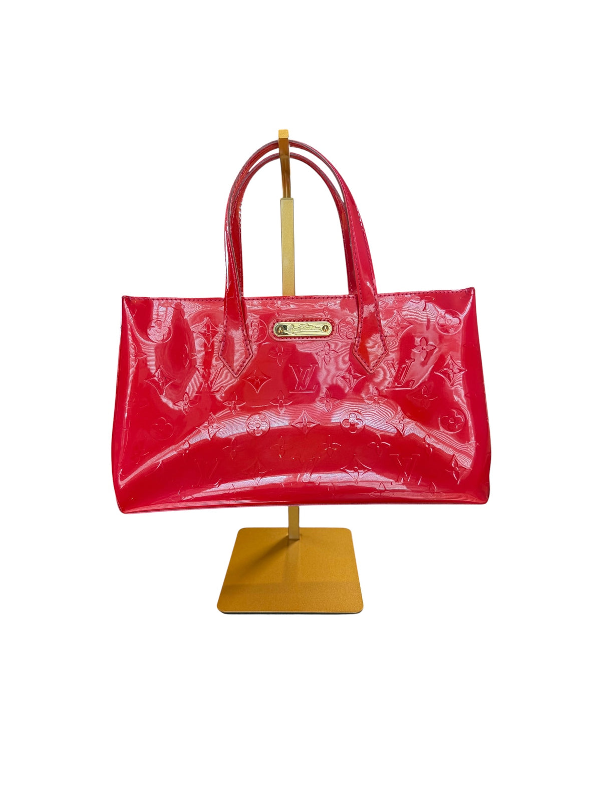 Louis Vuitton Monogram Vernis Wilshire PM Handbag