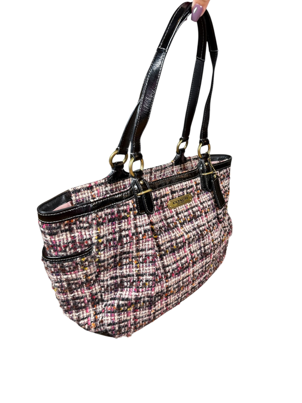 Coach Galaxy Tweed Gallery Tote Bag (2012)