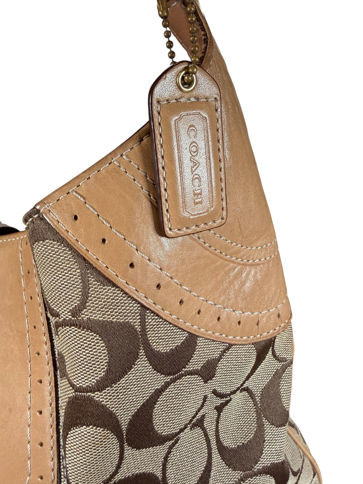 Coach Hamptons Slim Signature Hobo (2007)
