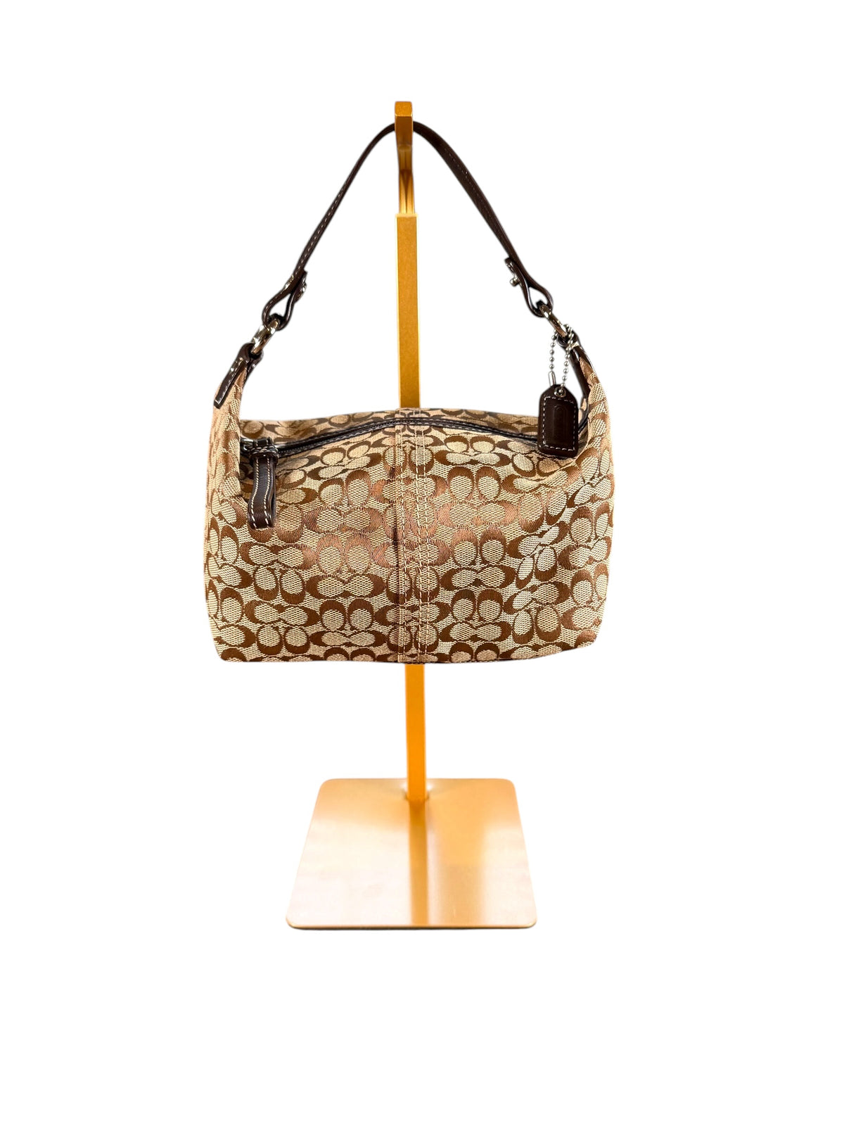 Vintage Coach Signature Demi Mini Hobo Bag