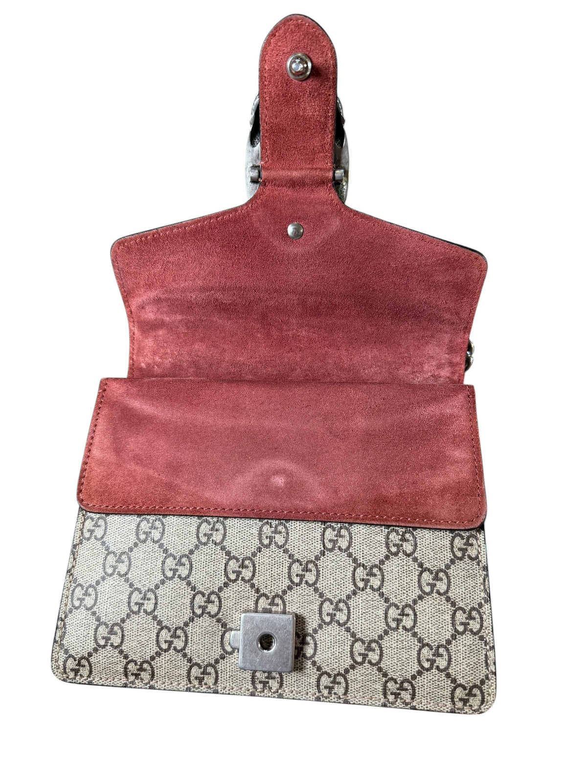 Gucci Dionysus Mini Blooms GG Supreme Monogram Bag