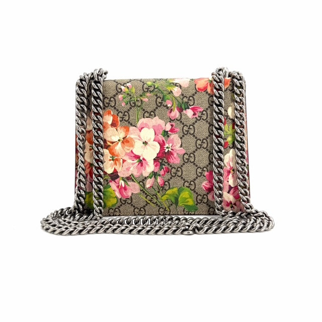 Gucci Dionysus Mini Blooms GG Supreme Monogram Bag