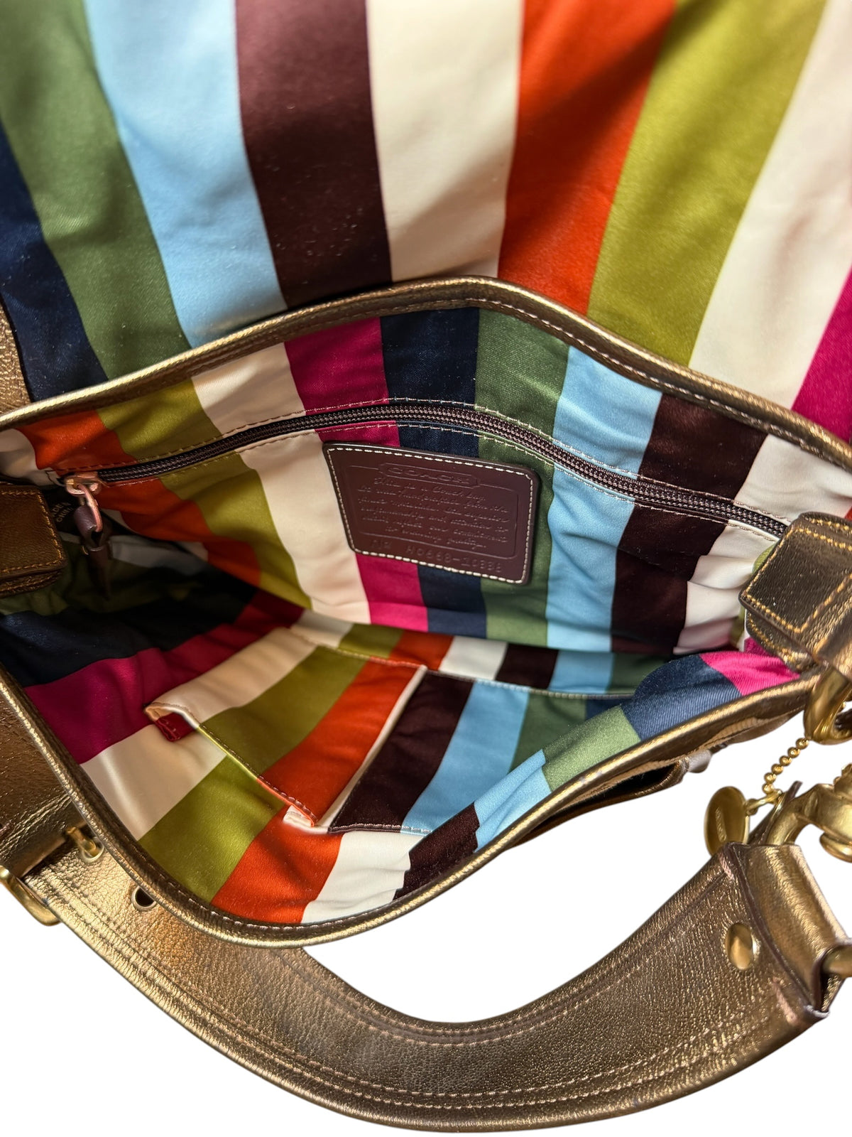 Vintage Limited Edition 65th Anniversary Coach Legacy Signature Ali Flap Shoulder Bag (2006)