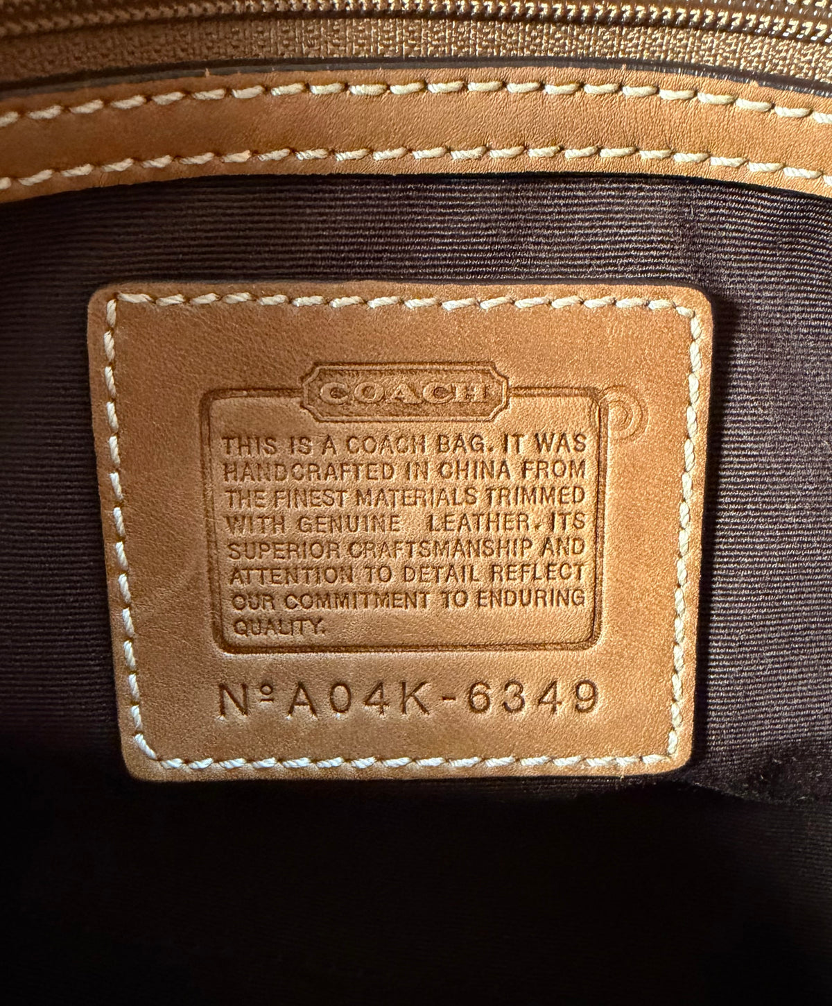 Vintage Coach Soho Signature Buckle Flap Bag (2004)