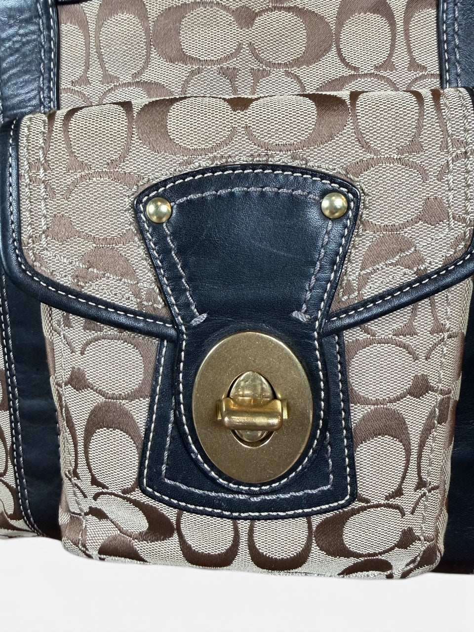 Coach Signature Legacy 65th Anniversary Large Tote Bag