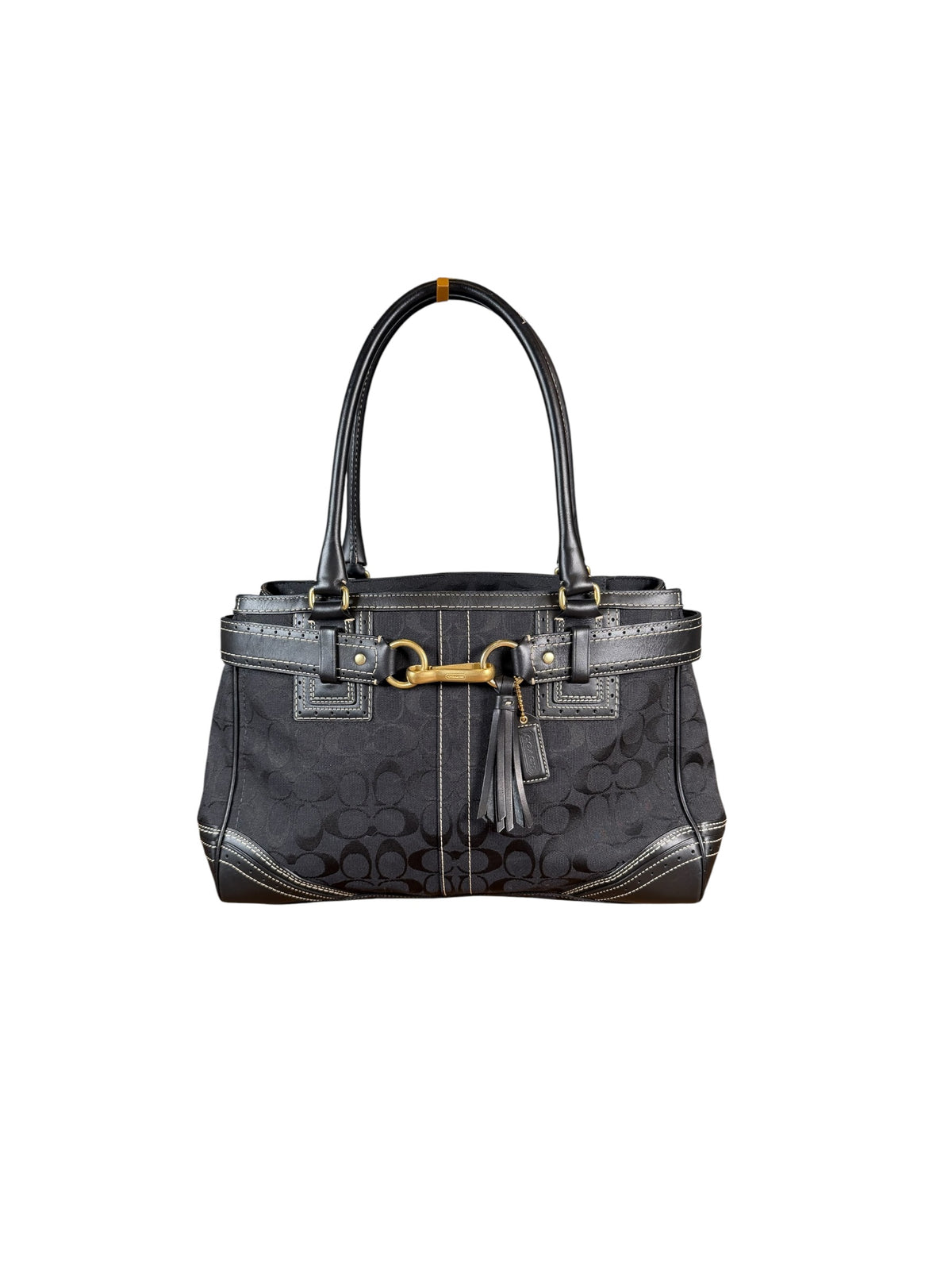 Coach Hamptons Signature Carryall Satchel (2007)