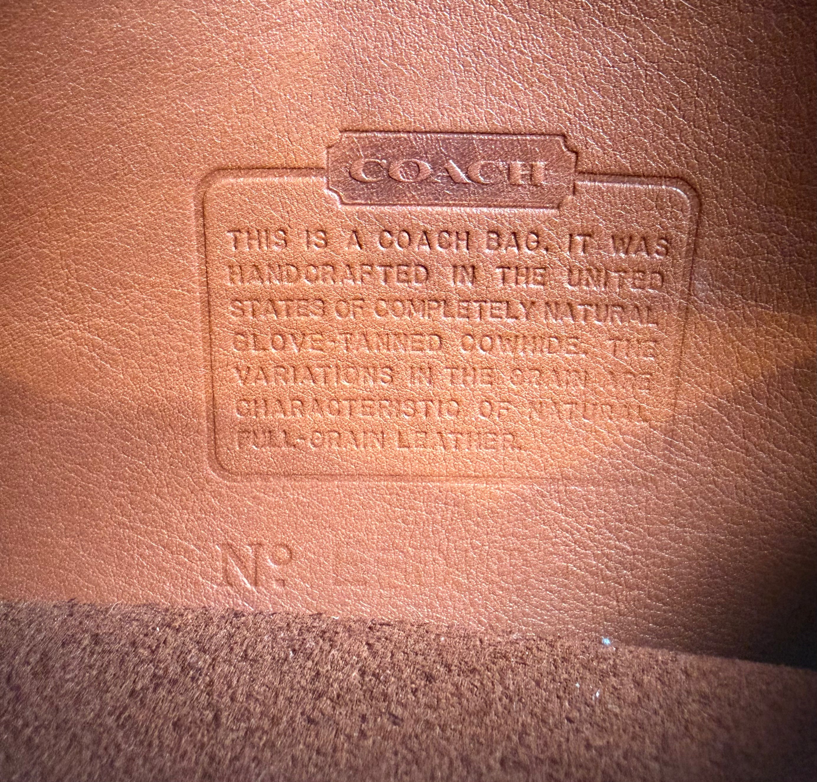Vintage Coach Carnival Bag (1996)
