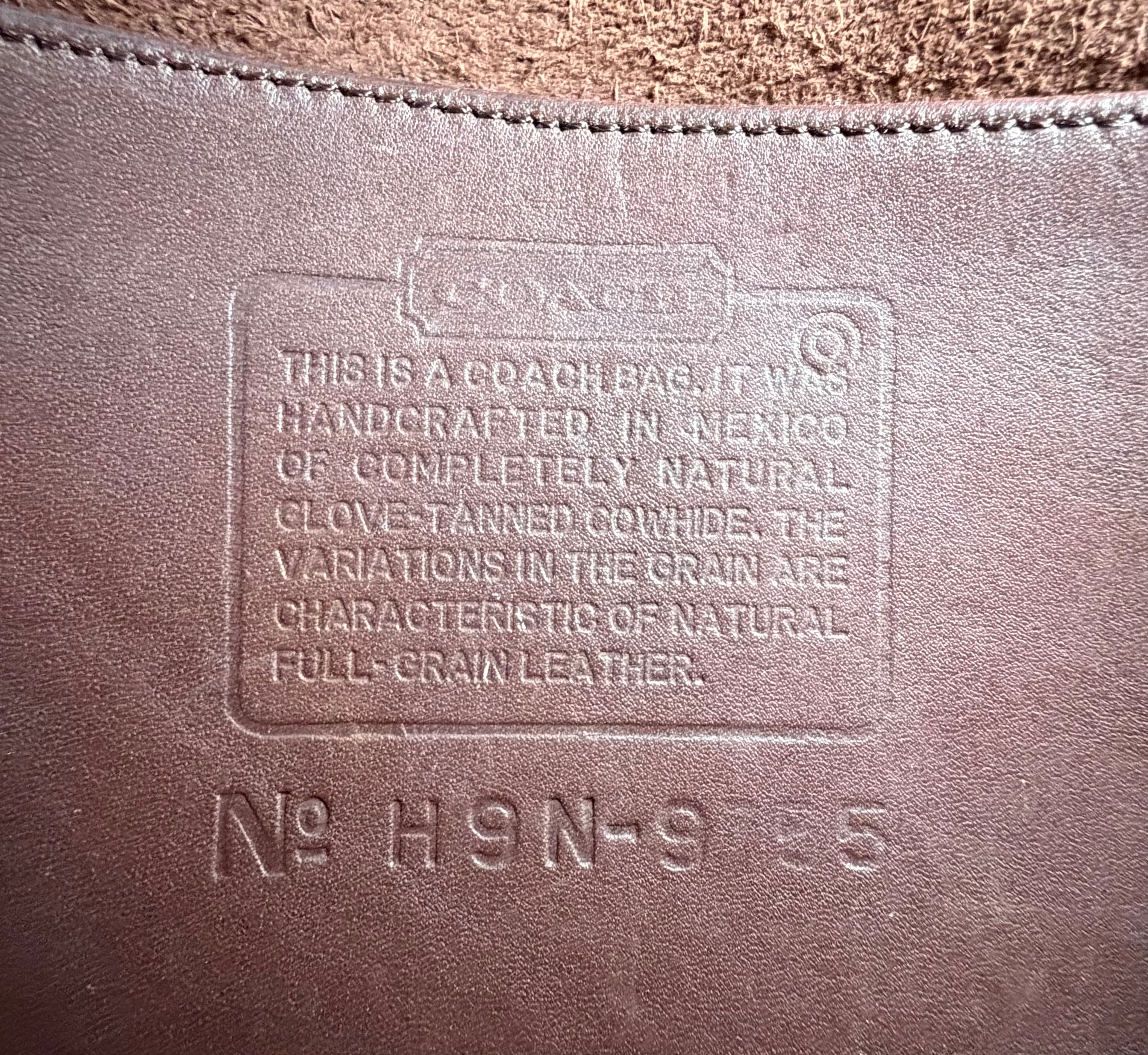 Vintage Coach Pocket Purse (1999)