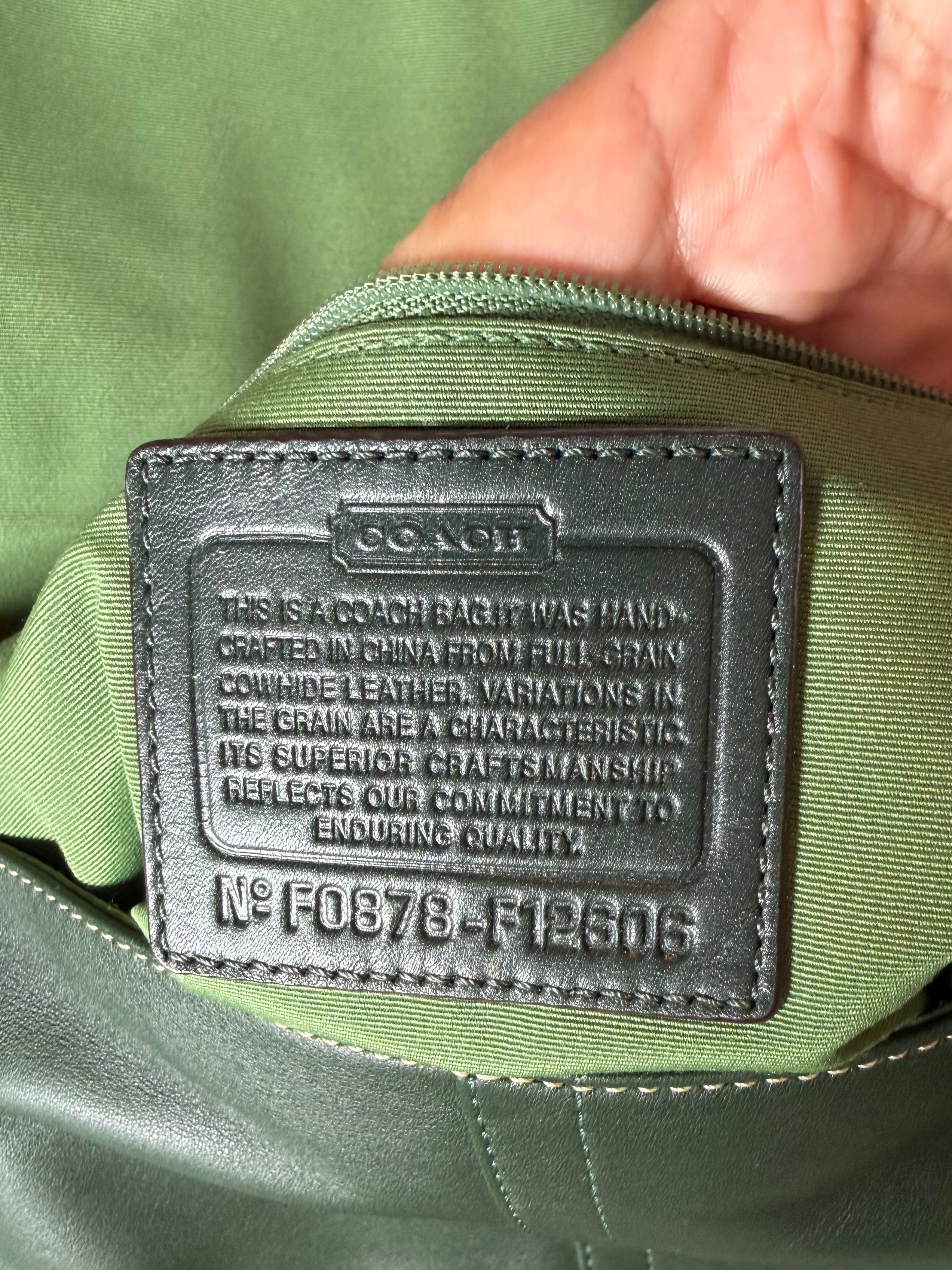 Coach Hampton Buckle Flap Shoulder Bag (2008)
