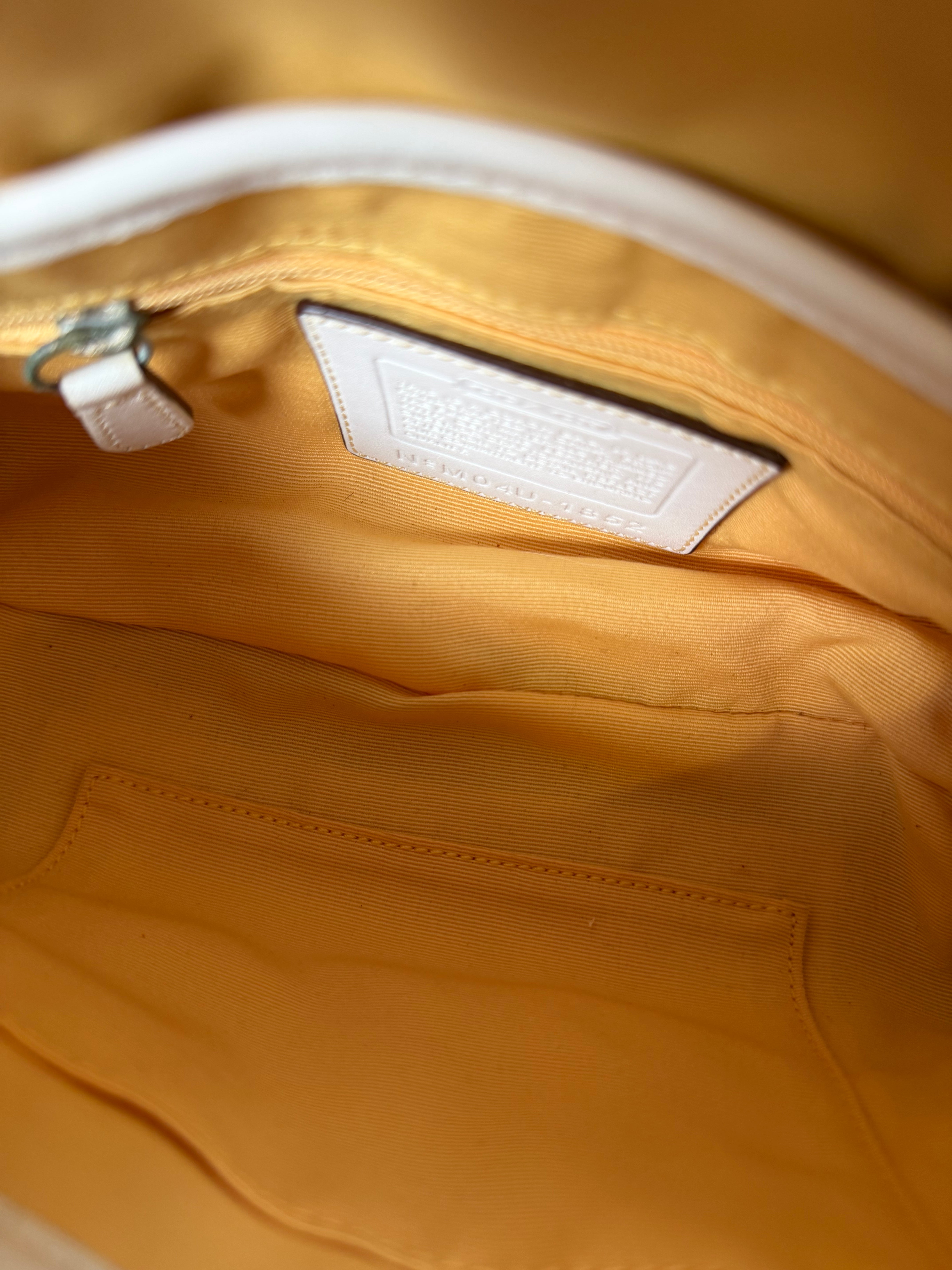 Rare Vintage Coach Yellow Optic Coach Soho Bag (2004)