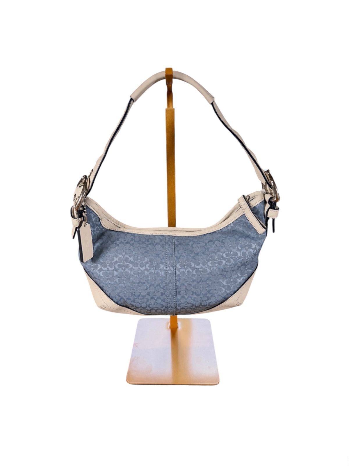Vintage Coach Soho Mini Signature Hobo Shoulder Bag (2003)