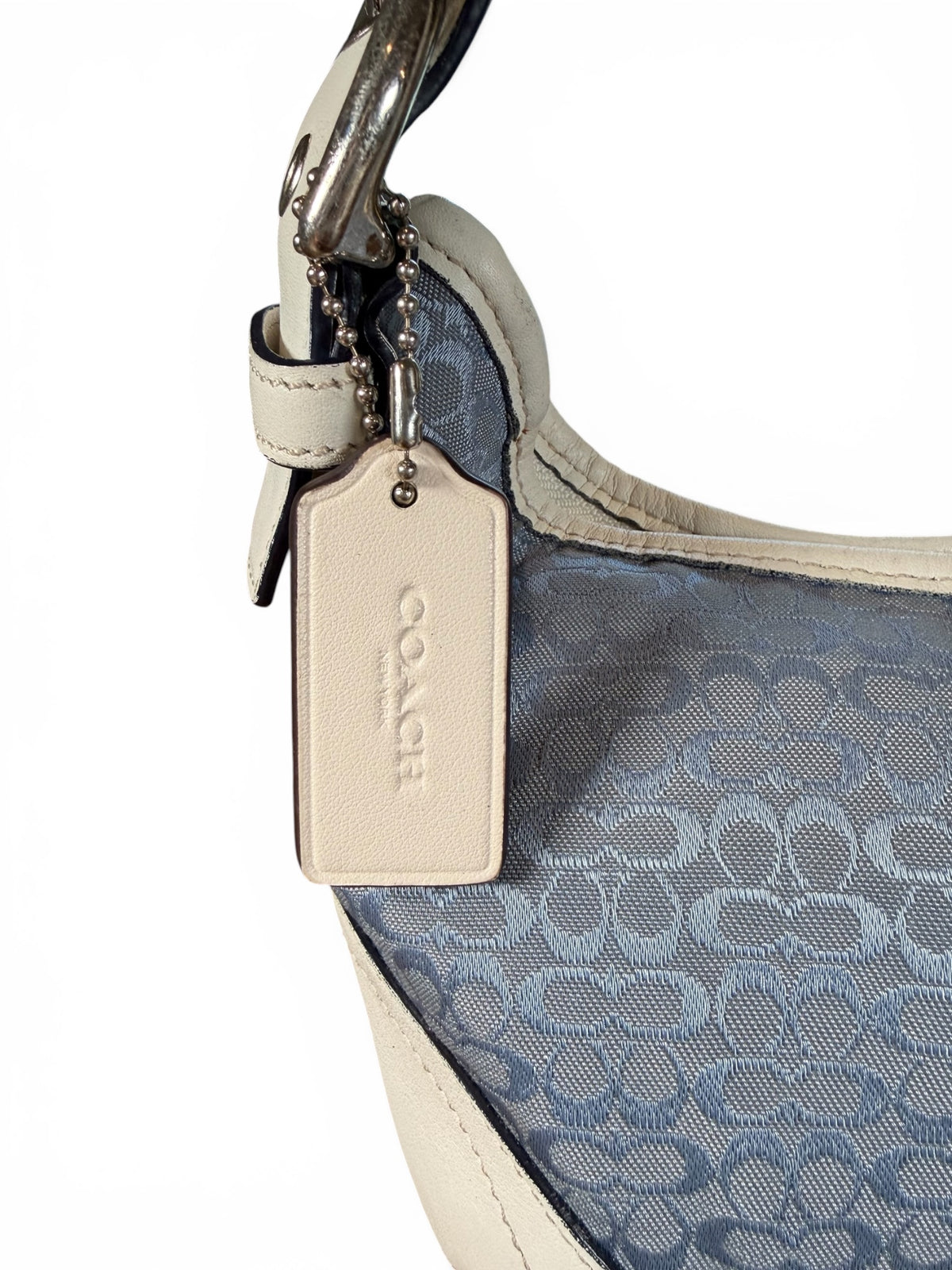 Vintage Coach Soho Mini Signature Hobo Shoulder Bag (2003)