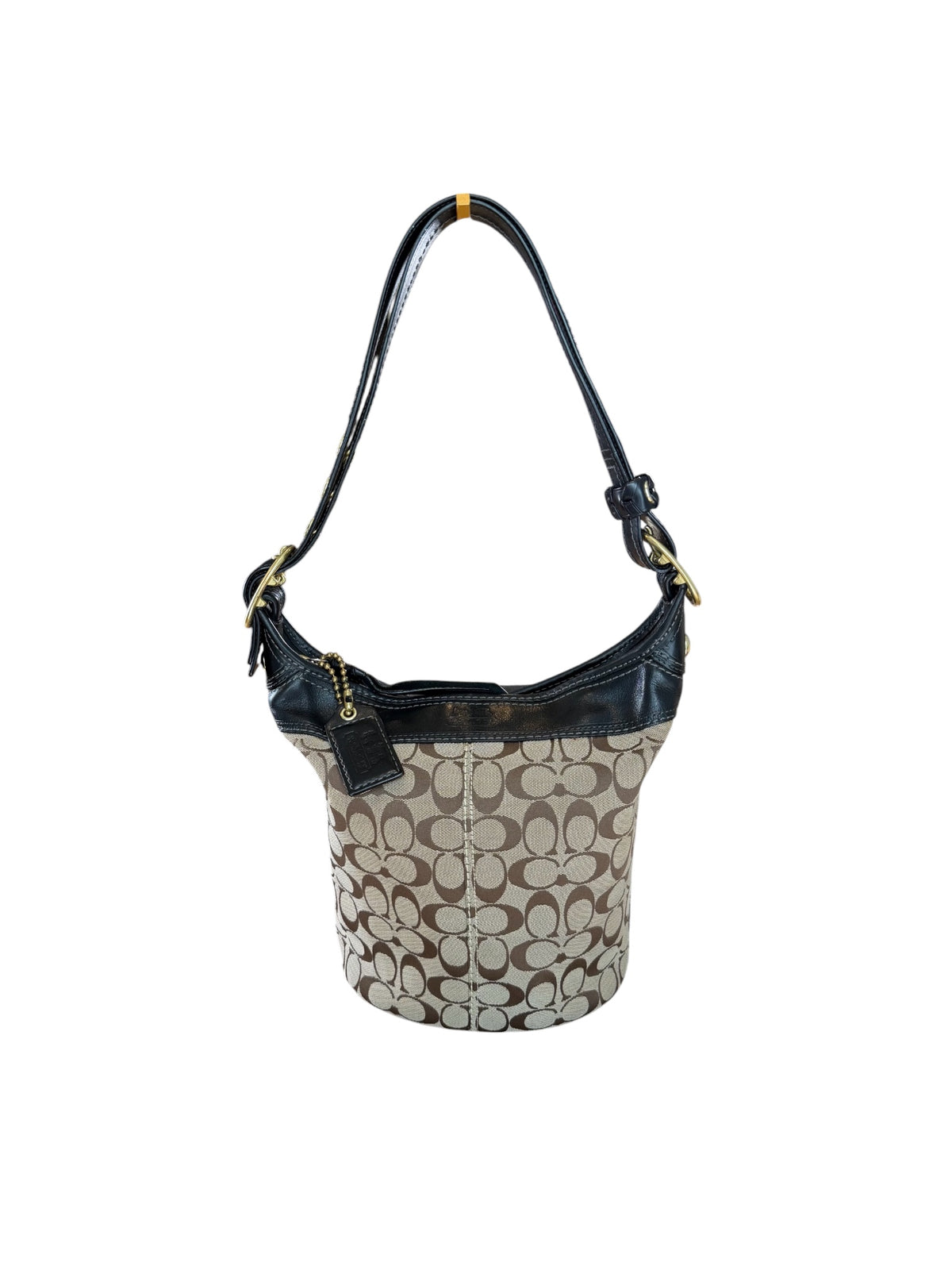 Coach Bleecker Signature Canvas Bucket Duffle Bag (2007)