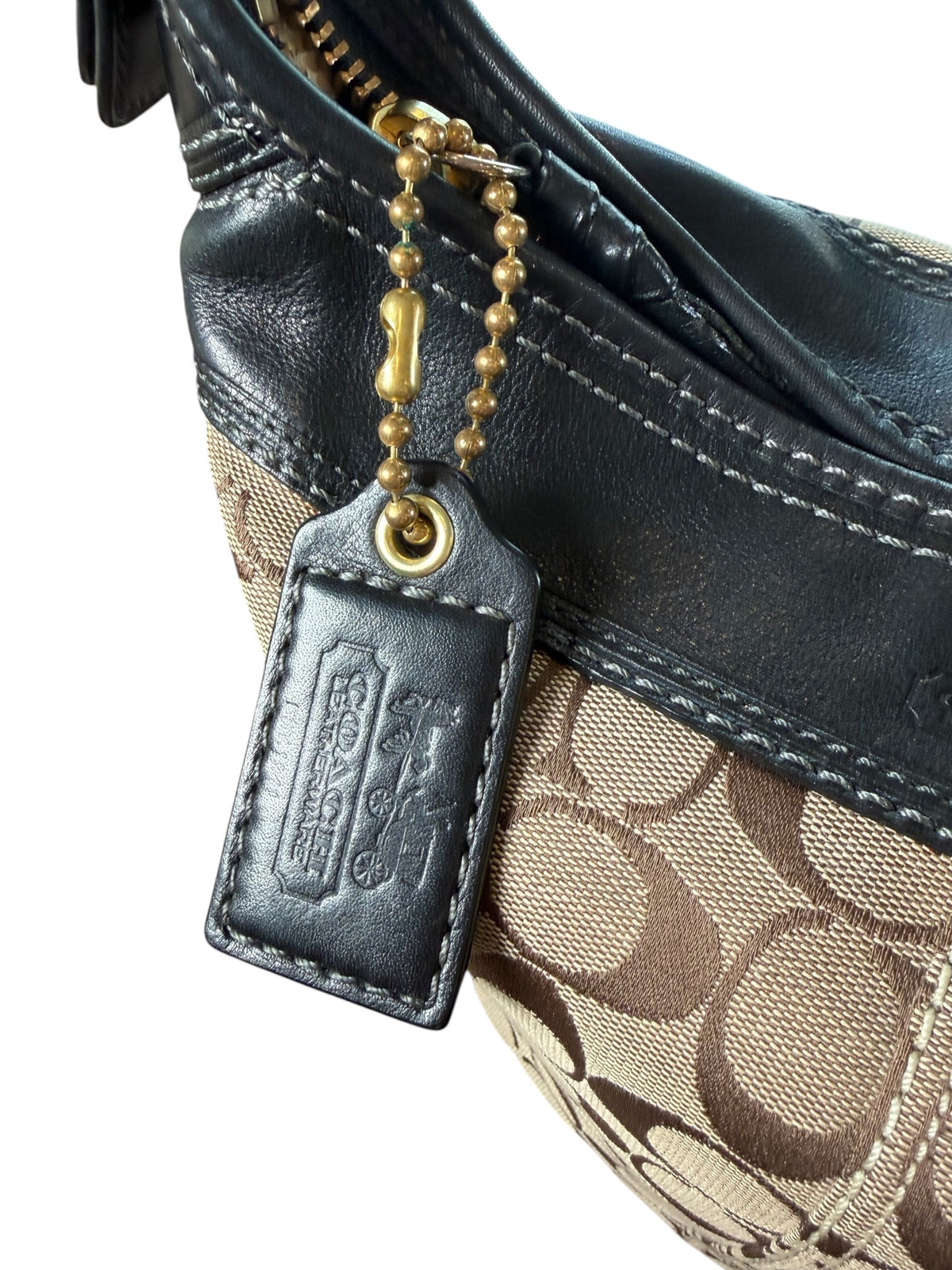 Coach Bleecker Signature Canvas Bucket Duffle Bag (2007)