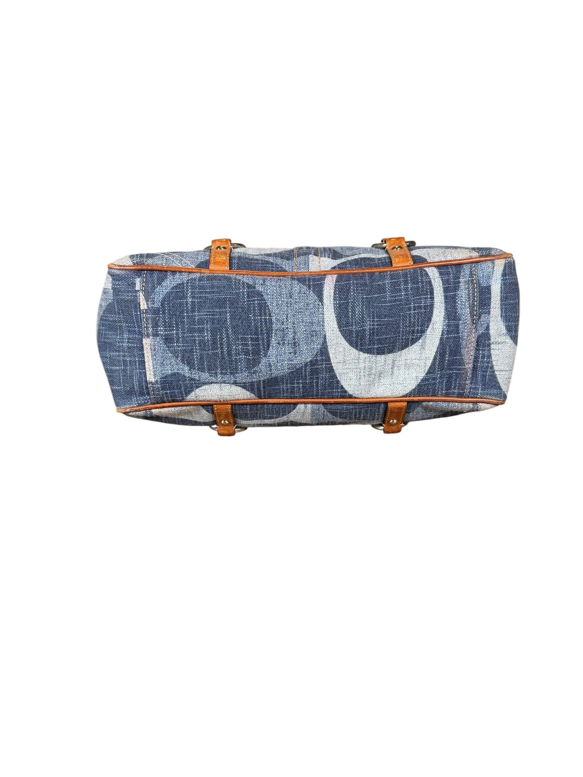 Coach Signature Tonal Denim Gallery Tote (2009)