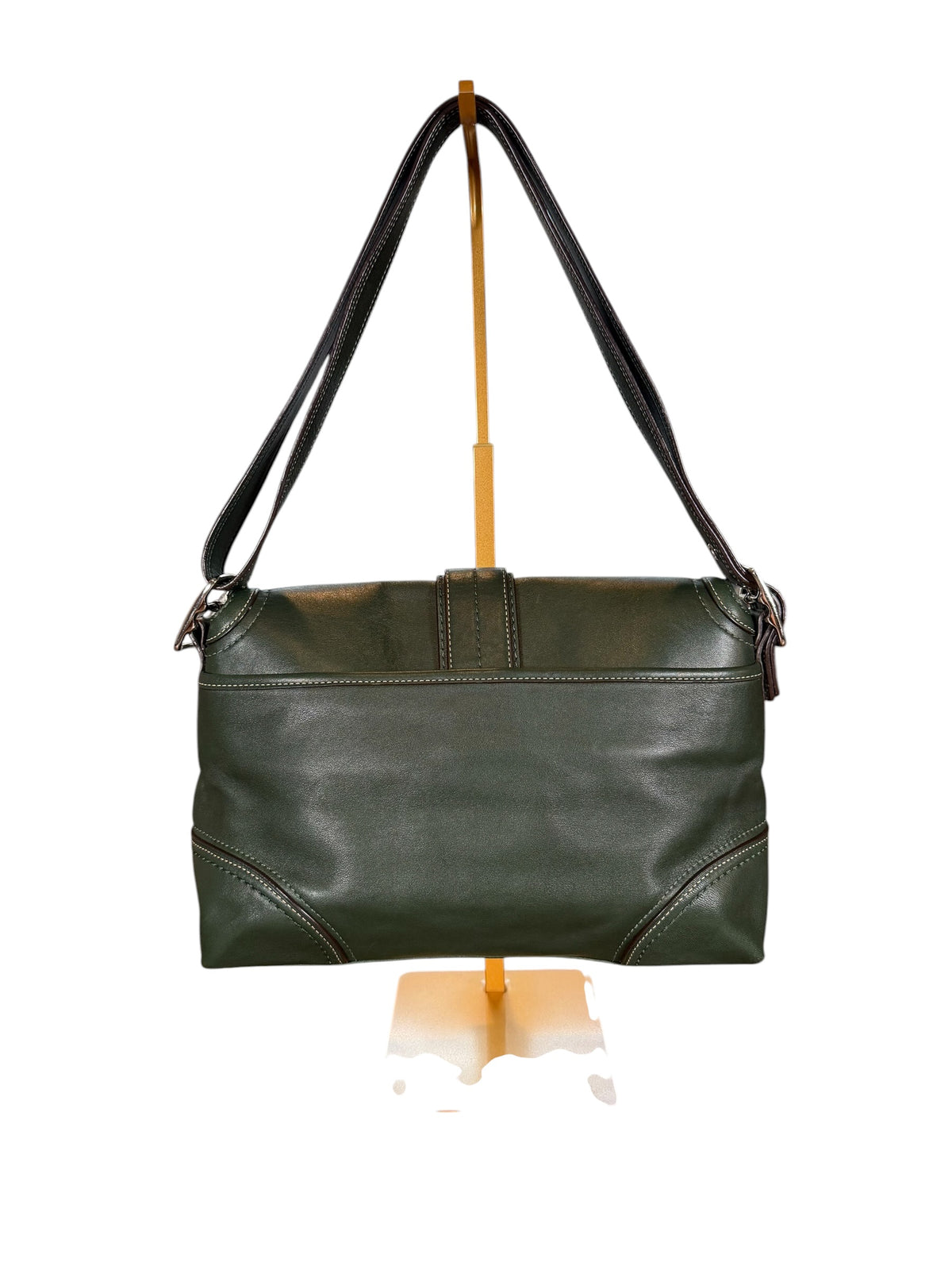 Coach Hampton Buckle Flap Shoulder Bag (2008)