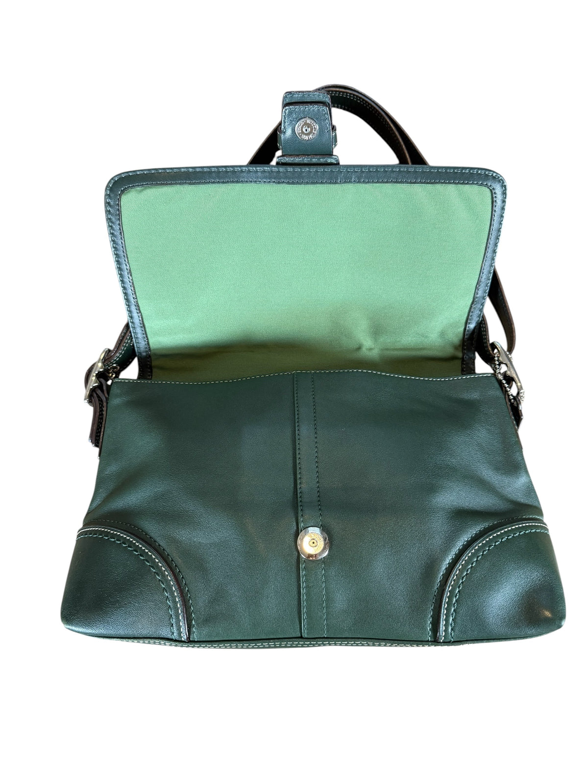 Coach Hampton Buckle Flap Shoulder Bag (2008)
