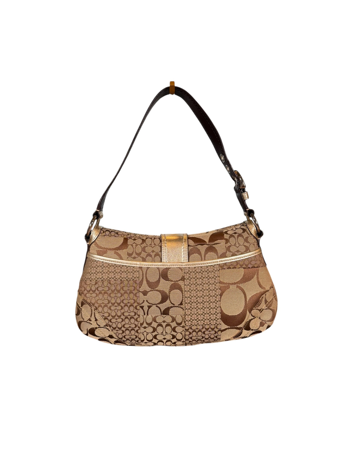 RARE Coach Soho Signature Patchwork Flap Shoulder Bag (2008)
