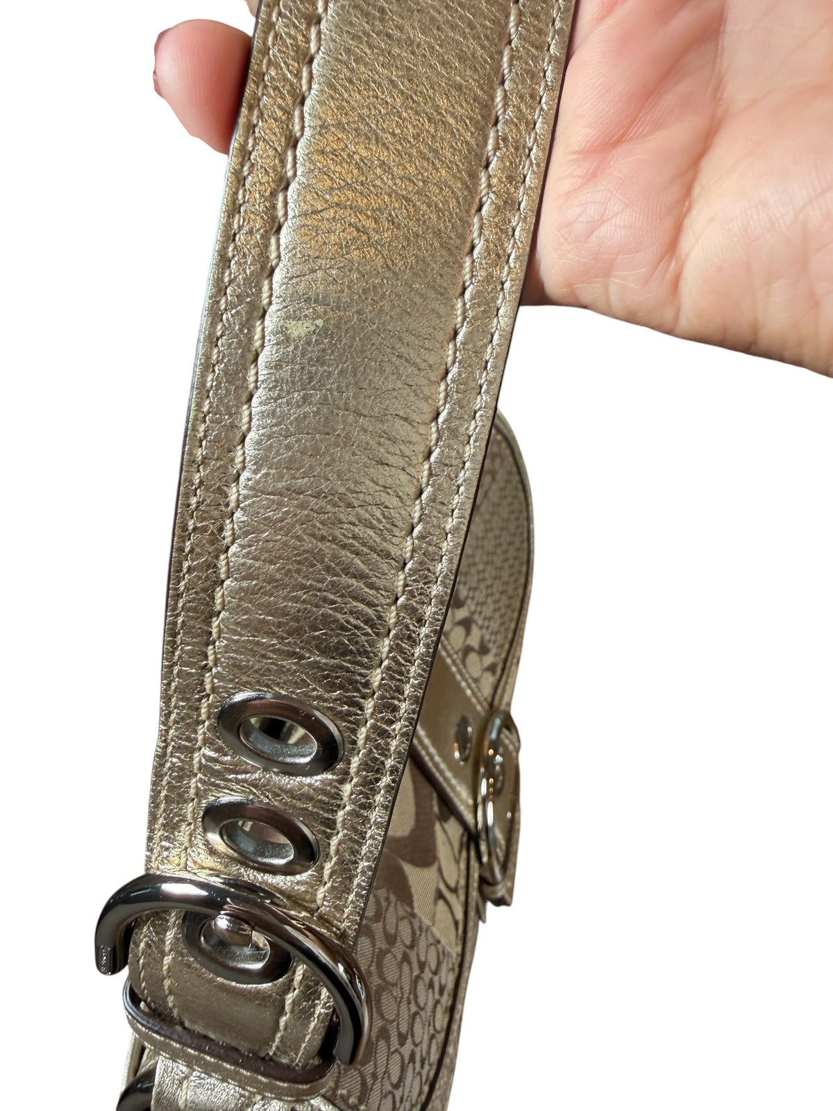 RARE Coach Soho Signature Patchwork Flap Shoulder Bag (2008)