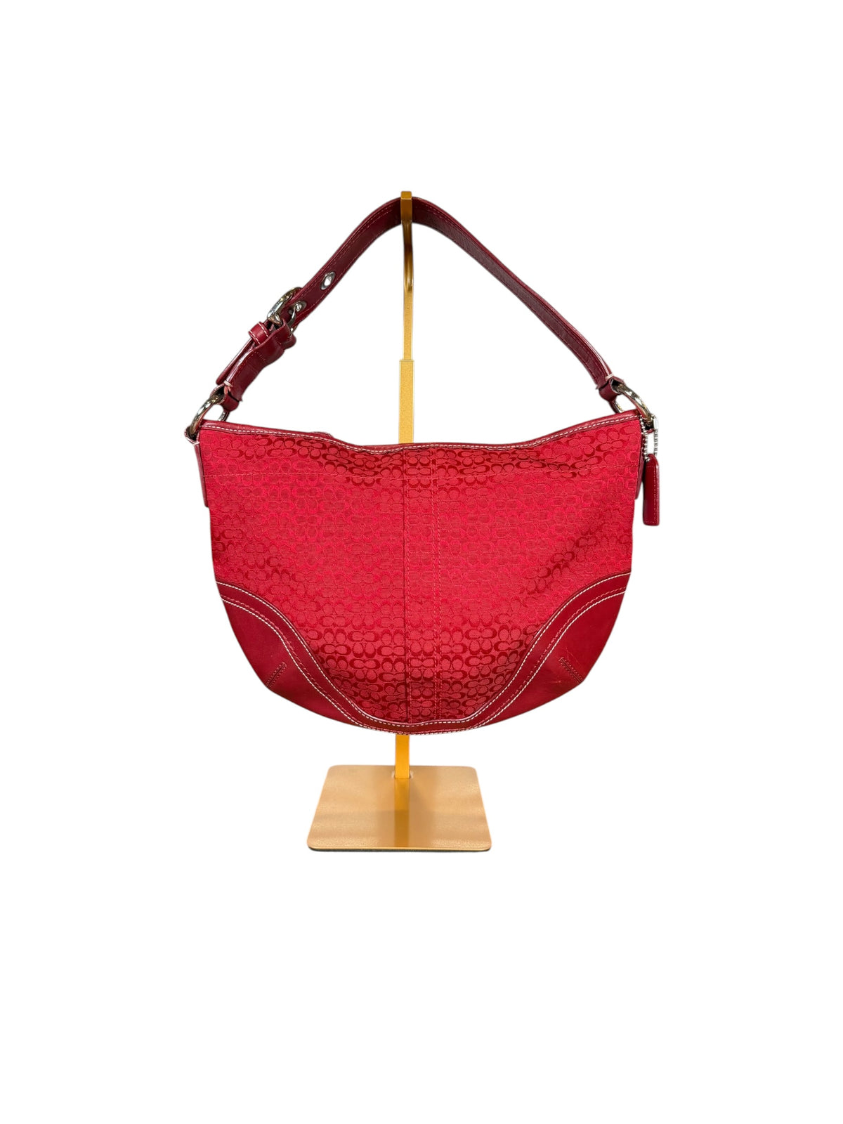 Rare Coach Signature Soho Hobo Shoulder Bag (2007)