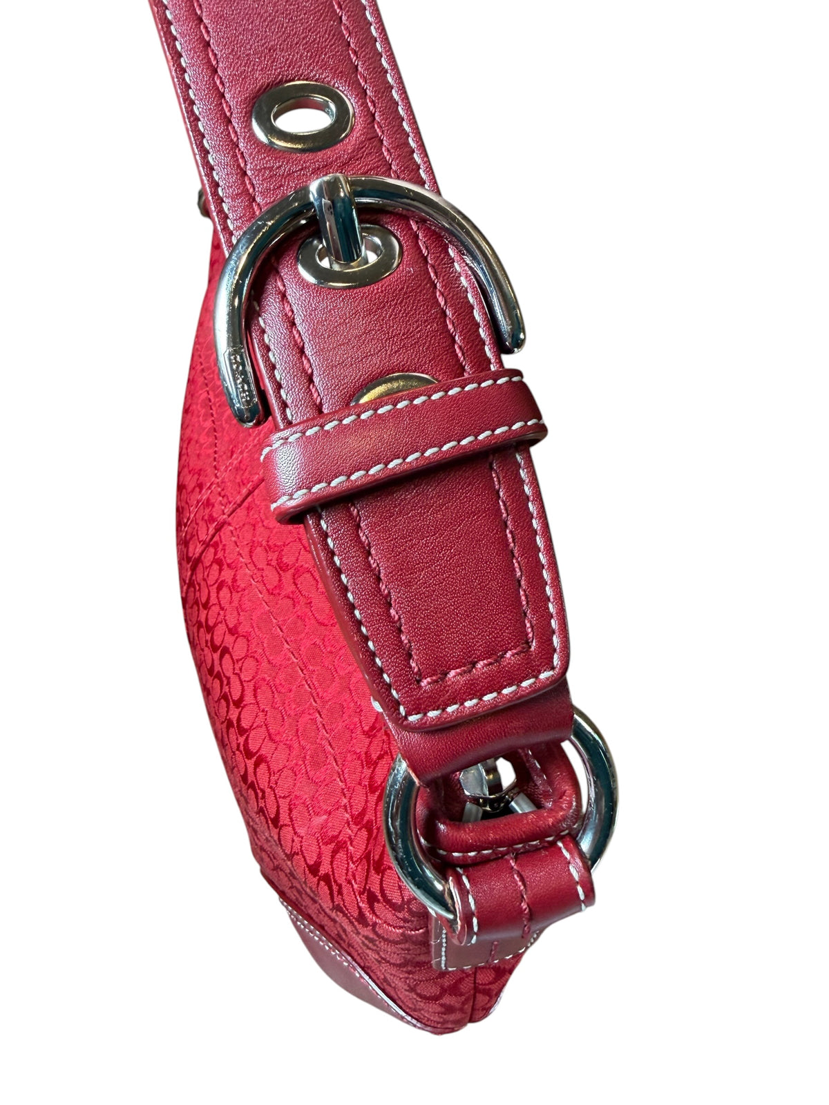 Rare Coach Signature Soho Hobo Shoulder Bag (2007)
