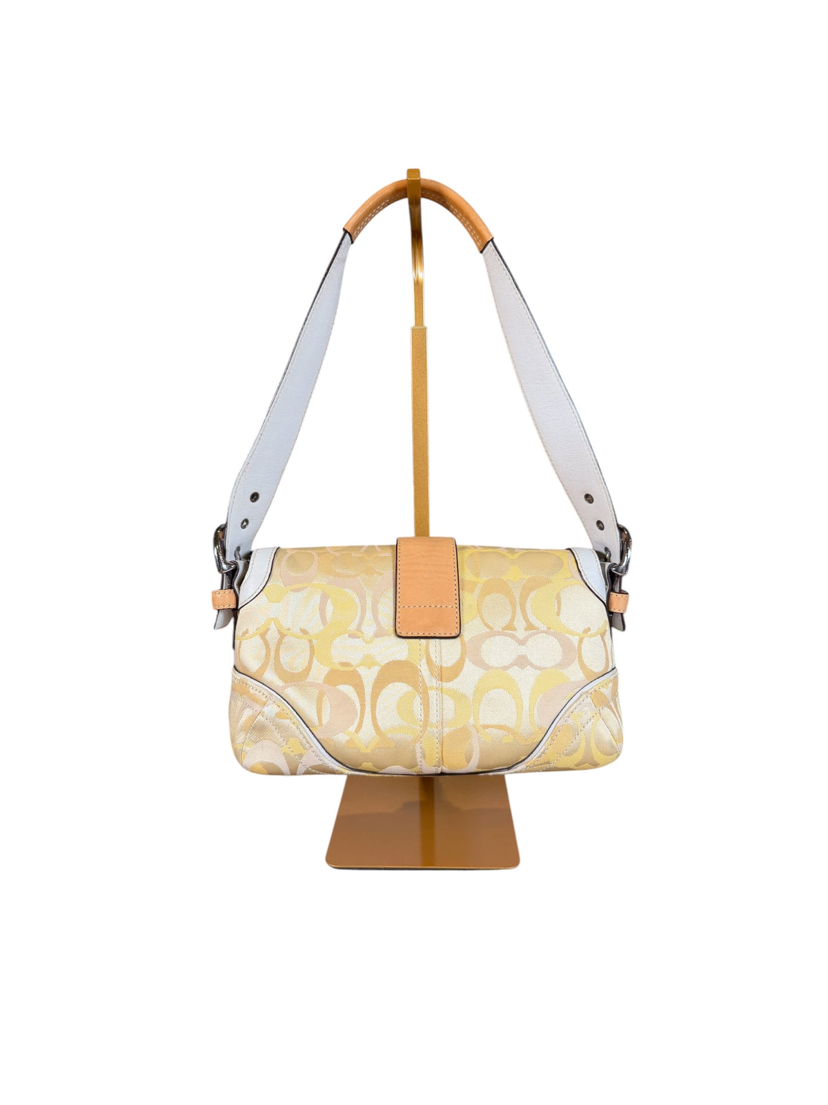 Rare Vintage Coach Yellow Optic Coach Soho Bag (2004)