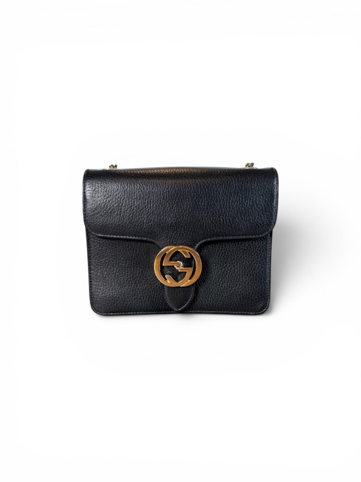 Gucci Interlocking G Crossbody Shoulder Bag