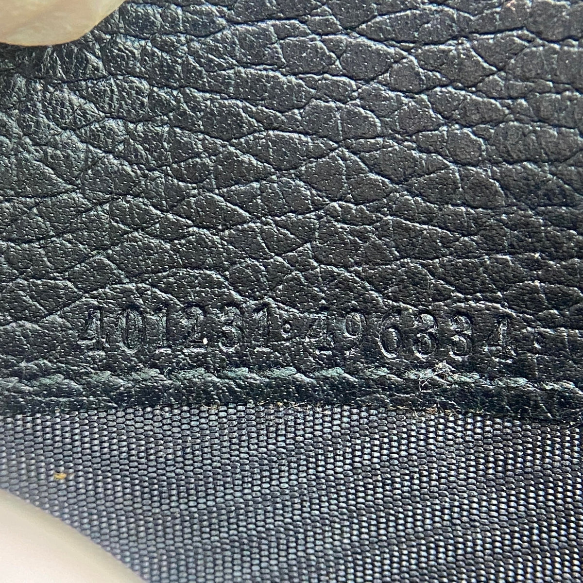 Gucci Black Crystal Mini Dionysus Chain Wallet