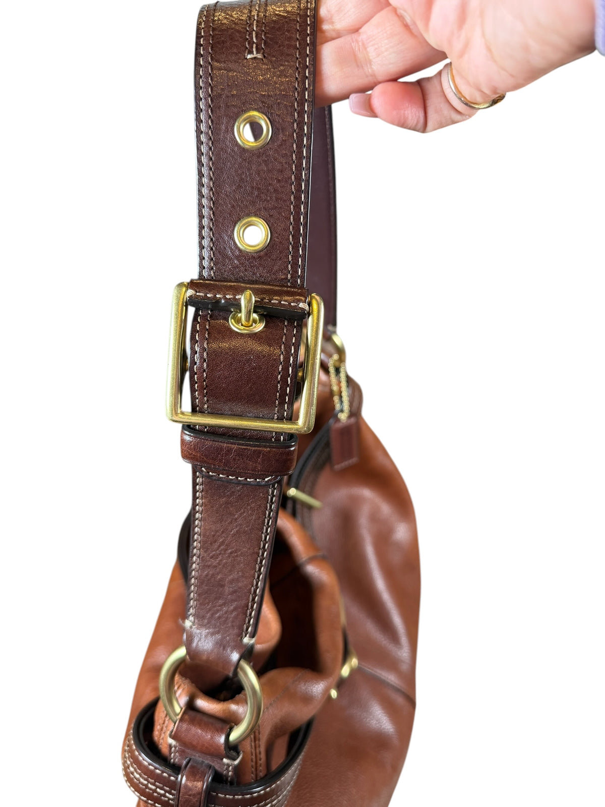 Coach Hamptons Ergo Leather Hobo Shoulder Bag (2008)