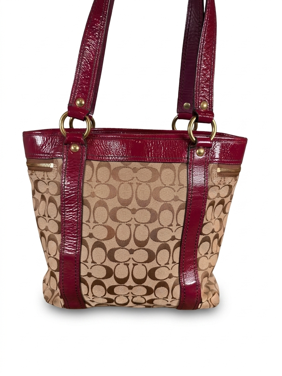Coach Legacy 65th Anniversary Signature Turnlock Leather Shoulder Bag (2008)