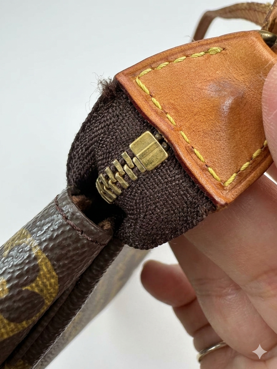 Vintage Louis Vuitton Monogram Pochette (2002)