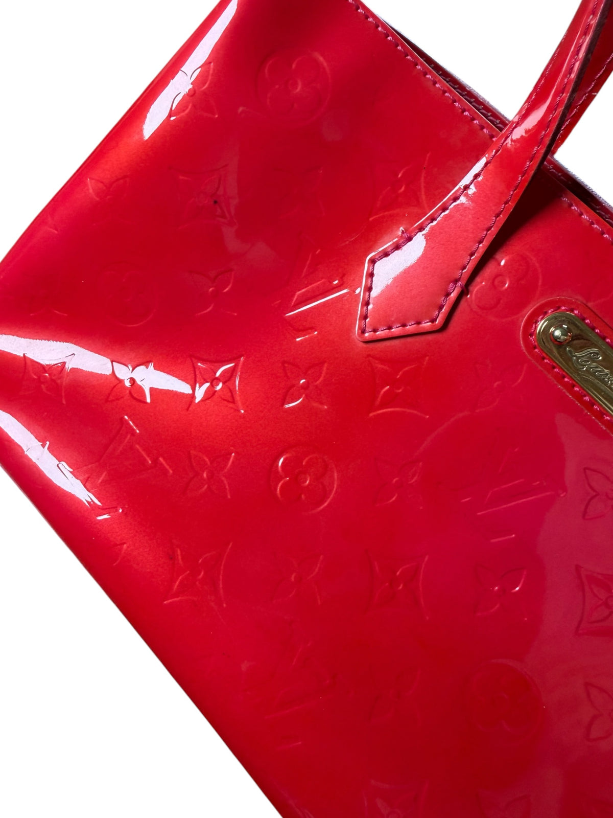 Louis Vuitton Monogram Vernis Wilshire PM Handbag