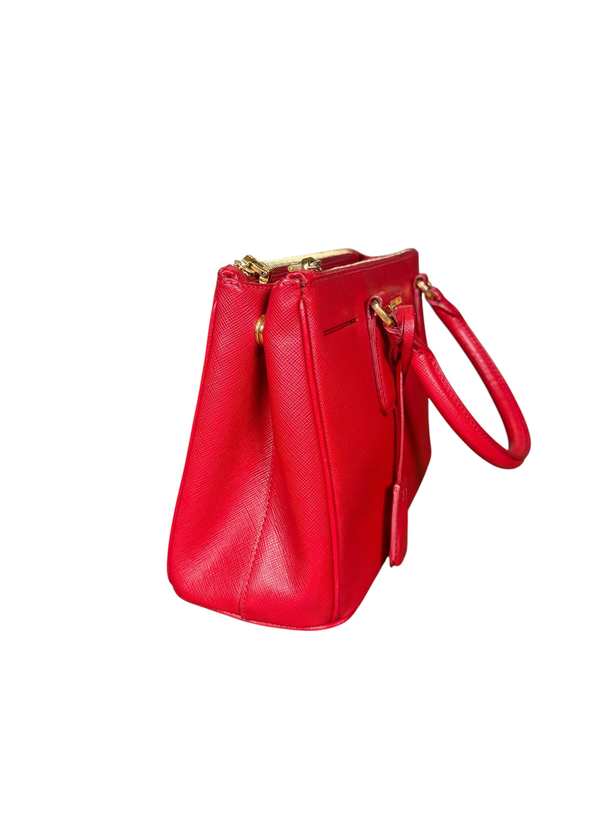 Prada Galleria Double Zip Tote Bag