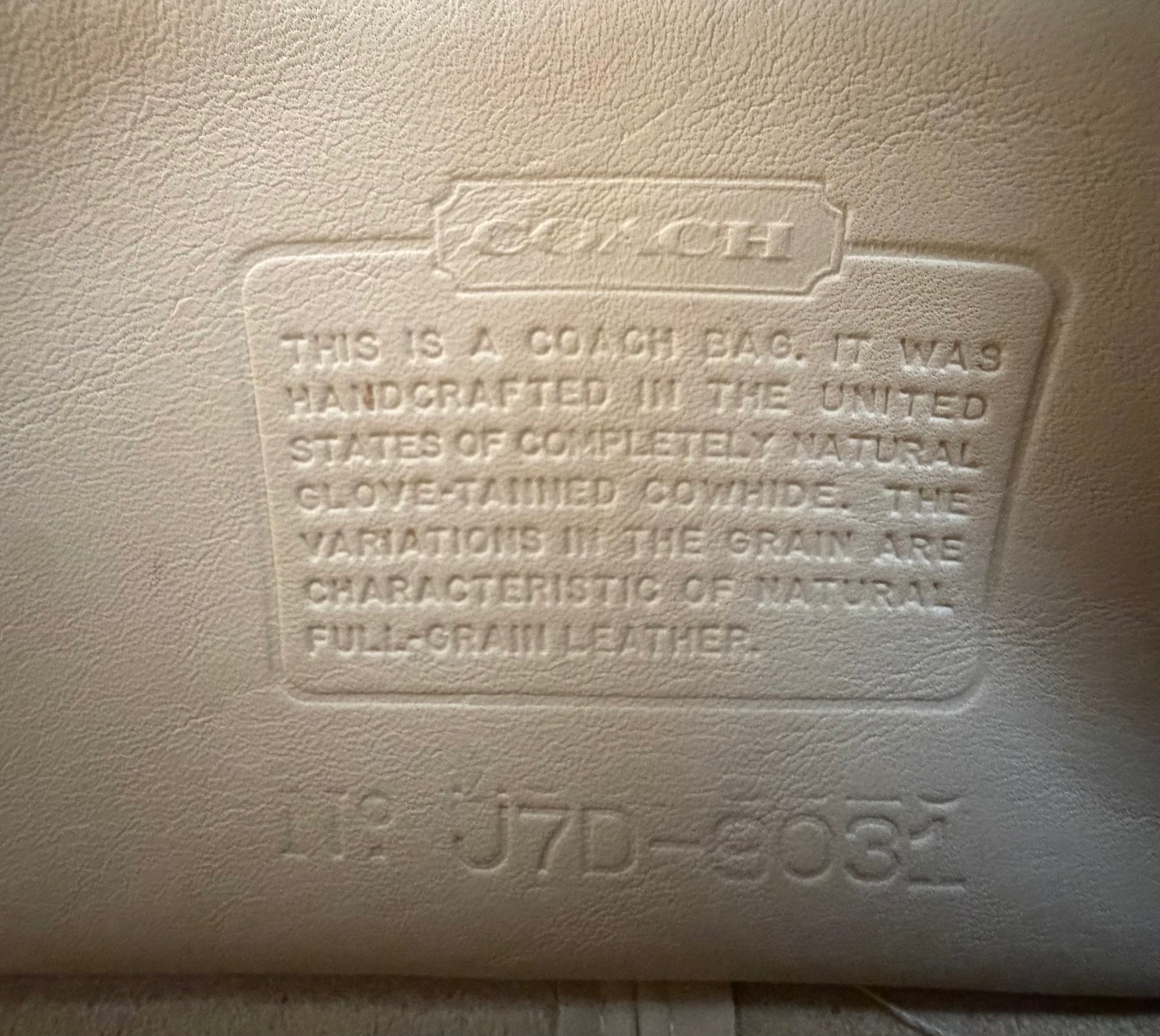 Vintage Coach Wendie Zip (1997)