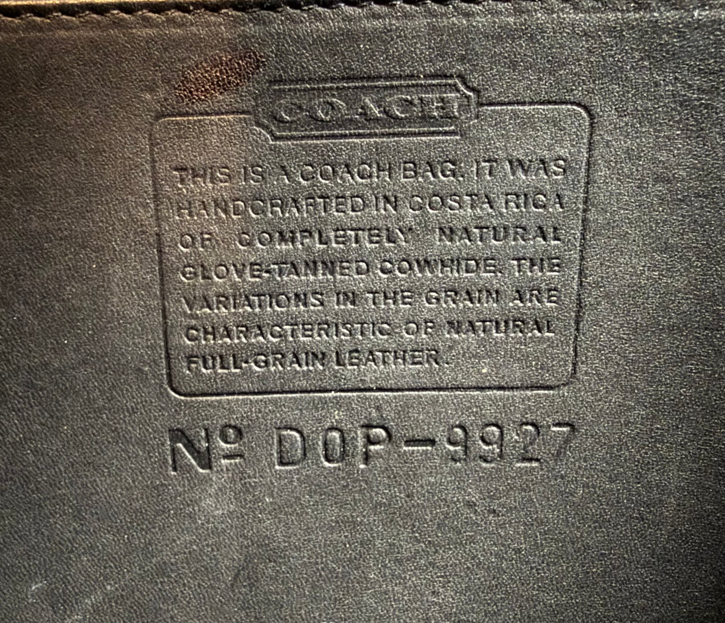 Vintage Coach Willis Bag (2000)